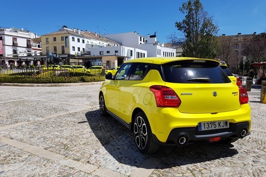 סוזוקי סוויפט ספורט - אחורי